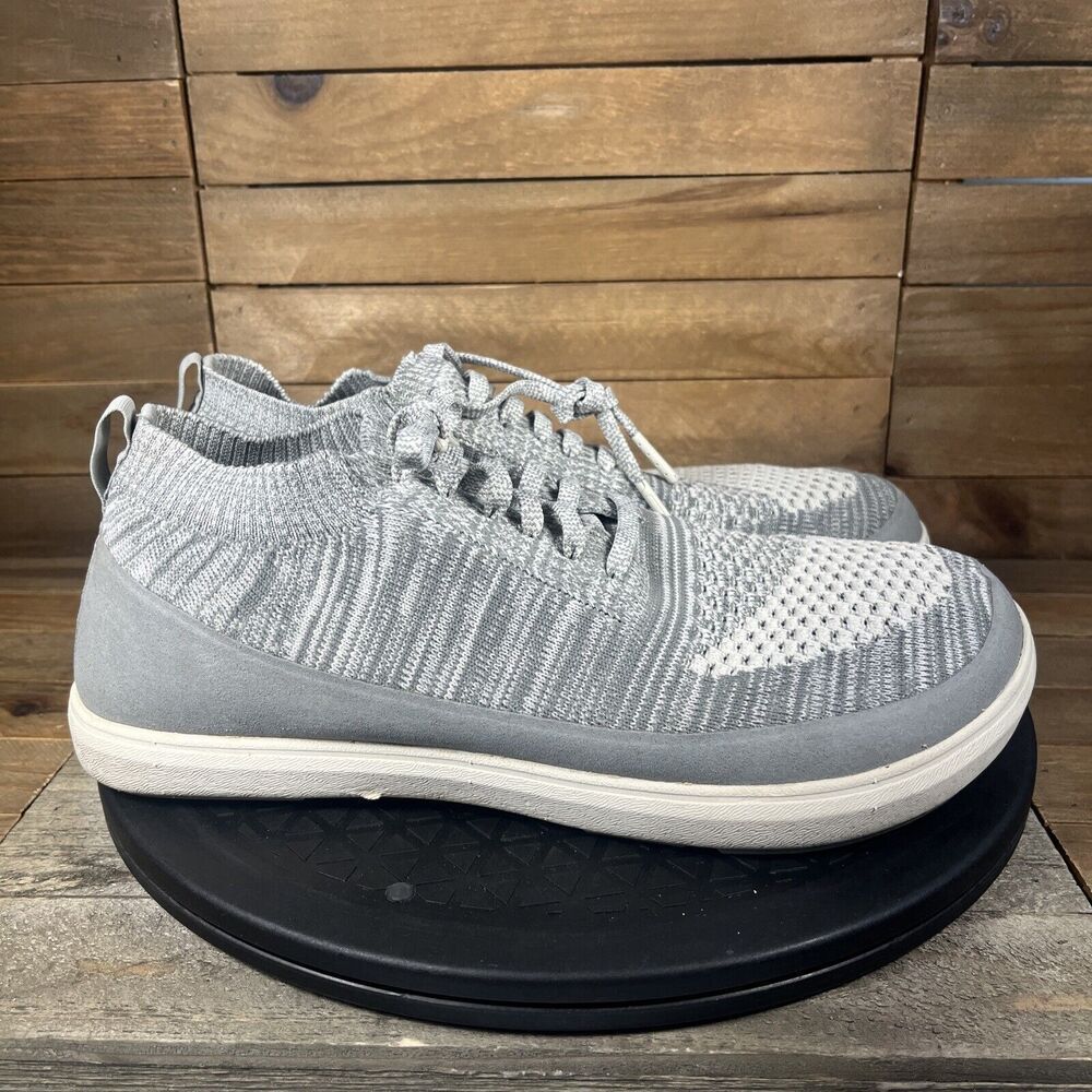 Altra Womens Size 10/10.5 Vali Knit Athletic Gray Lace Up Sneakers. 10 but big
